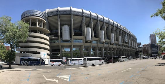 Estádio Santiago Bernabéu, Madrid. Espanha