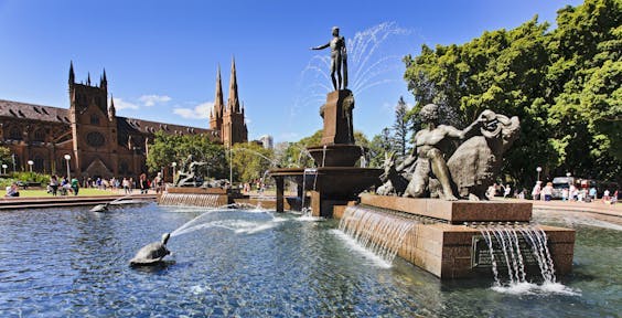 Hyde Park, Sidney Austrália