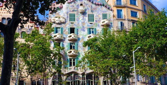 Casa Batllò, Barcelona. Espanha