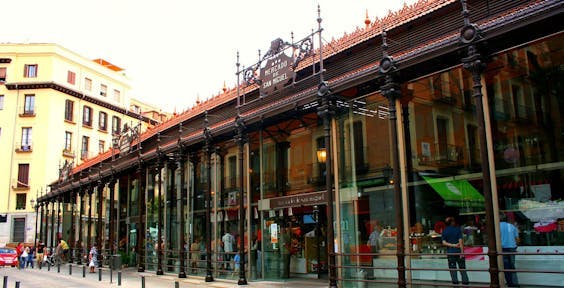 Mercado de San Miguel, Madrid. Espanha
