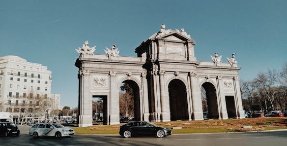 Puerta de Alcalá, Madrid. Espanha