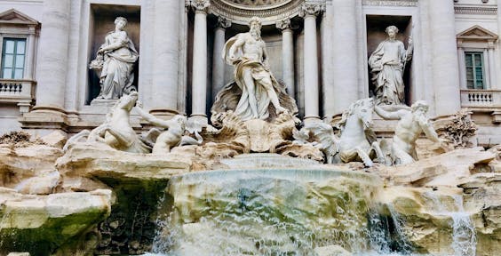 Fontana Di Trevi, Roma. Itália
