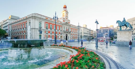 Puerta del Sol, Madrid. Espanha