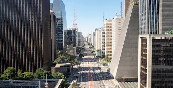 Avenida Paulista, São Paulo Brasil