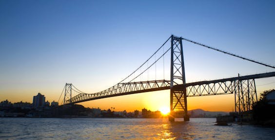 Ponte Hercílio Luz, Florianópolis Brasil