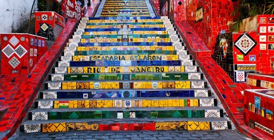 Escadaria Selarón, Rio de Janeiro Brasil